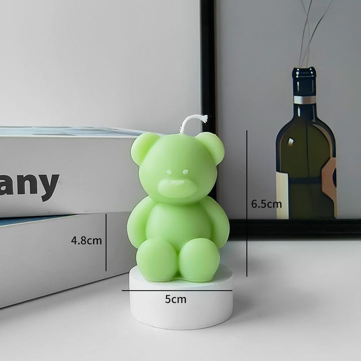 Teddy Bär Förmige Kerze