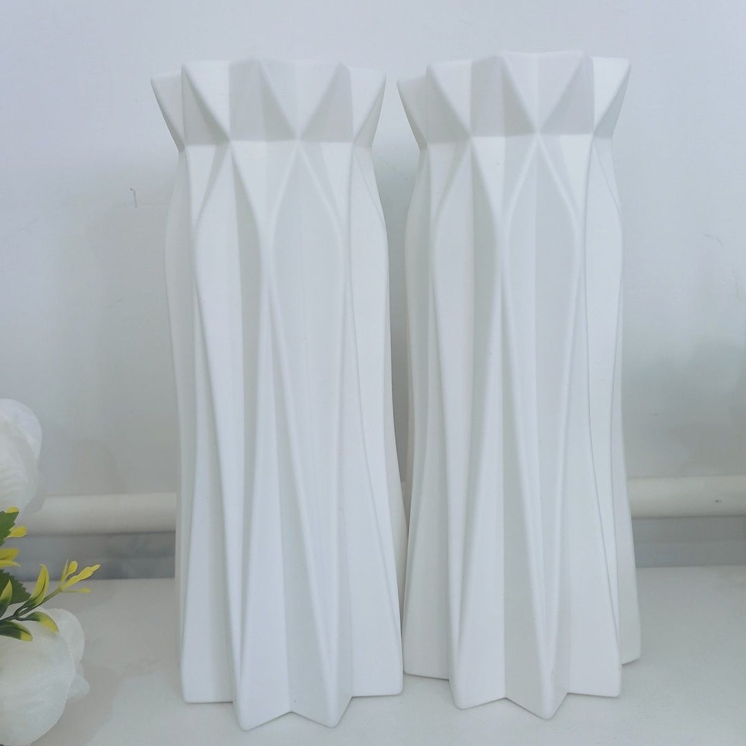 Dekorativer geometrischer Blumenvase Karnz