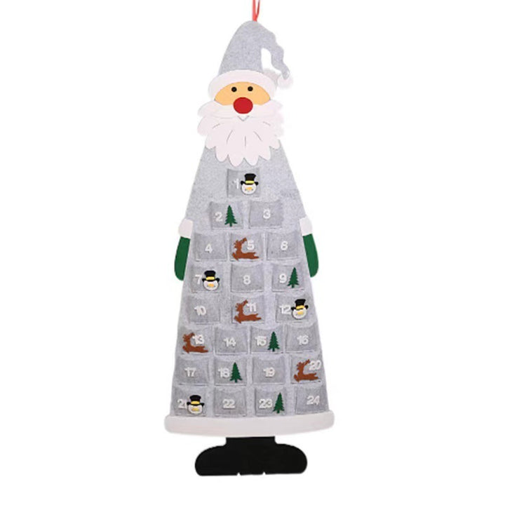 Weihnachts Adventskalender Wandbehang Karnz