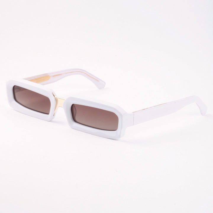 Damen stilvolle Sonnenbrille im modernen rechteckigen Design mit komfortablem Rahmen Karnz