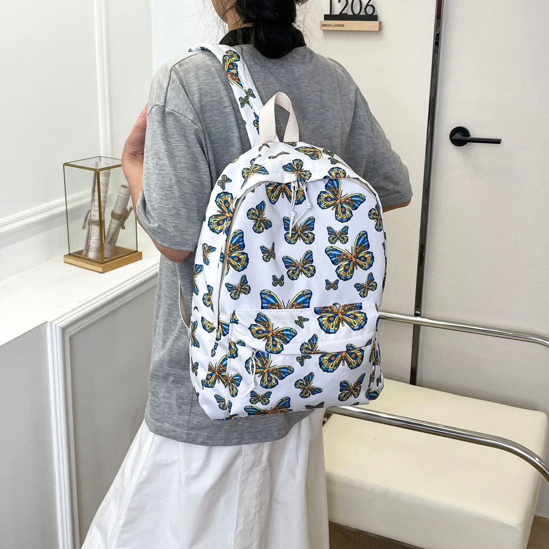 Künstlerischer Schmetterlingsdruck Rucksack Karnz