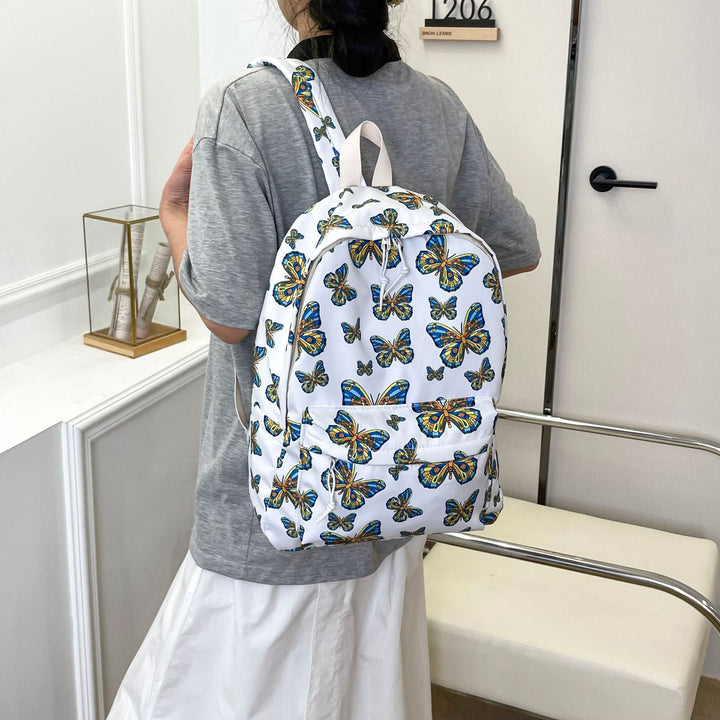 Künstlerischer Schmetterlingsdruck Rucksack Karnz