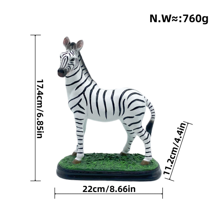 Dekorative Zebrafigur Karnz