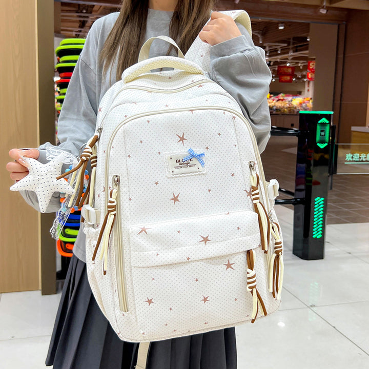 Stylischer mit Sternen verzierten multifunktionalen Rucksack Karnz
