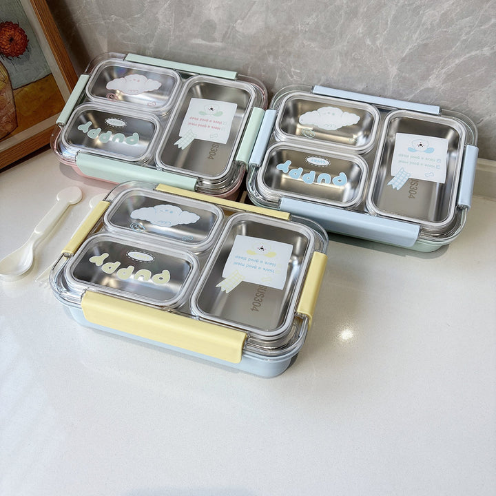 Multi-Compartment Lunch Container
