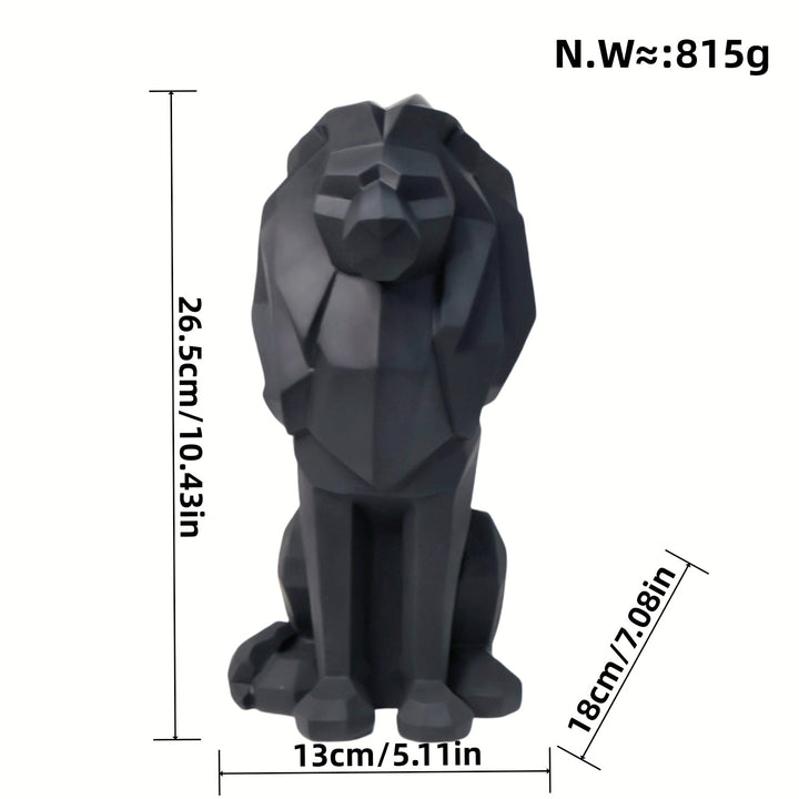 Dekorative Löwen Statue Karnz
