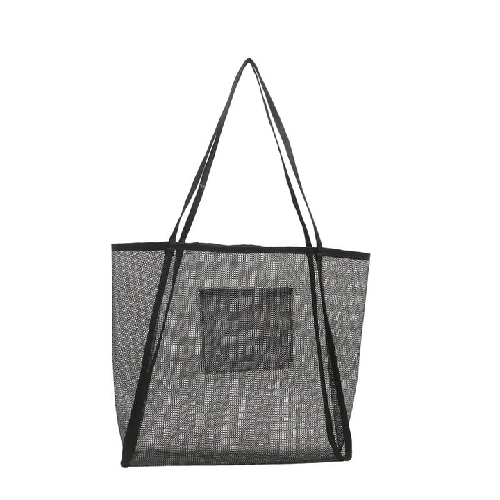 Geräumige Mesh Strandtasche