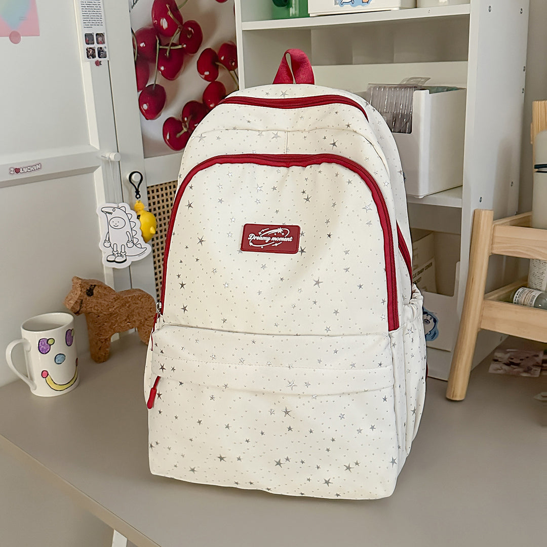 Sternen-Druck Geräumiger Rucksack Karnz