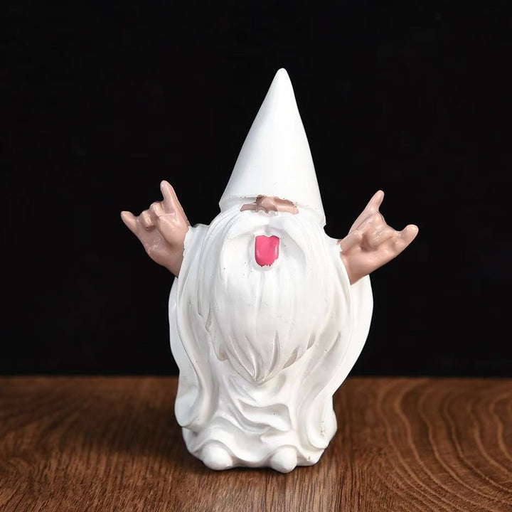 Lustige Weihnachtsmann Figur Karnz