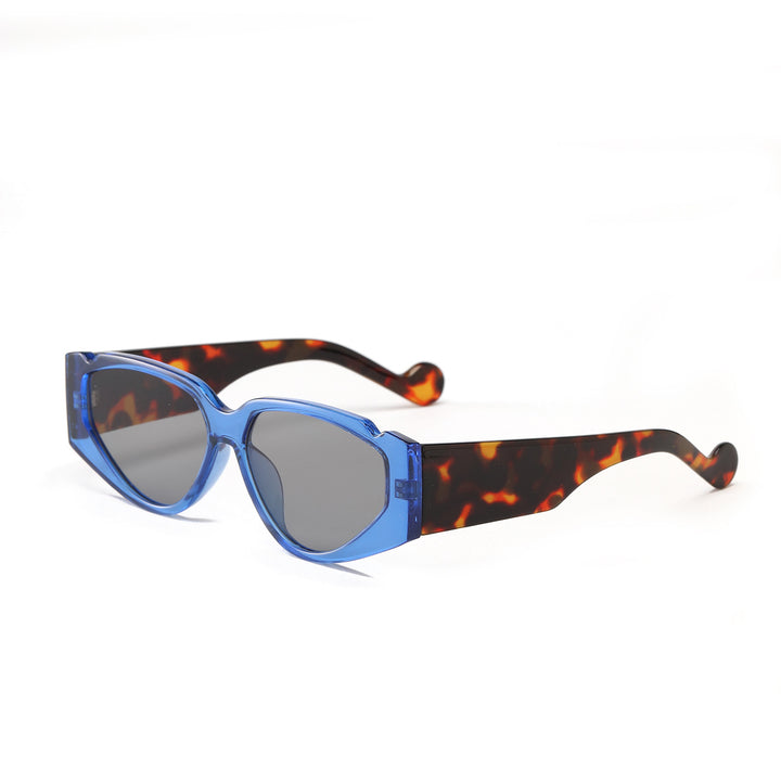 Damen Fashion-Sonnenbrille mit innovativem Rahmen und schützendem UV-Schutz Karnz