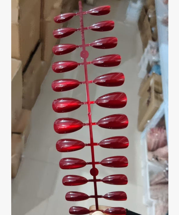 DIY dekorative Press-On Nagelset Karnz