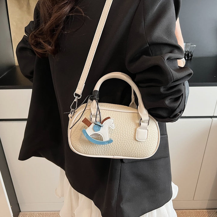 Texturierte Mini-Handtasche Karnz
