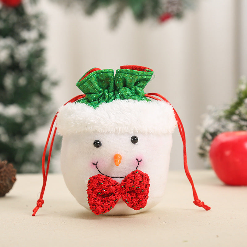 Niedlicher Weihnachtsmann Geschenkesack Karnz