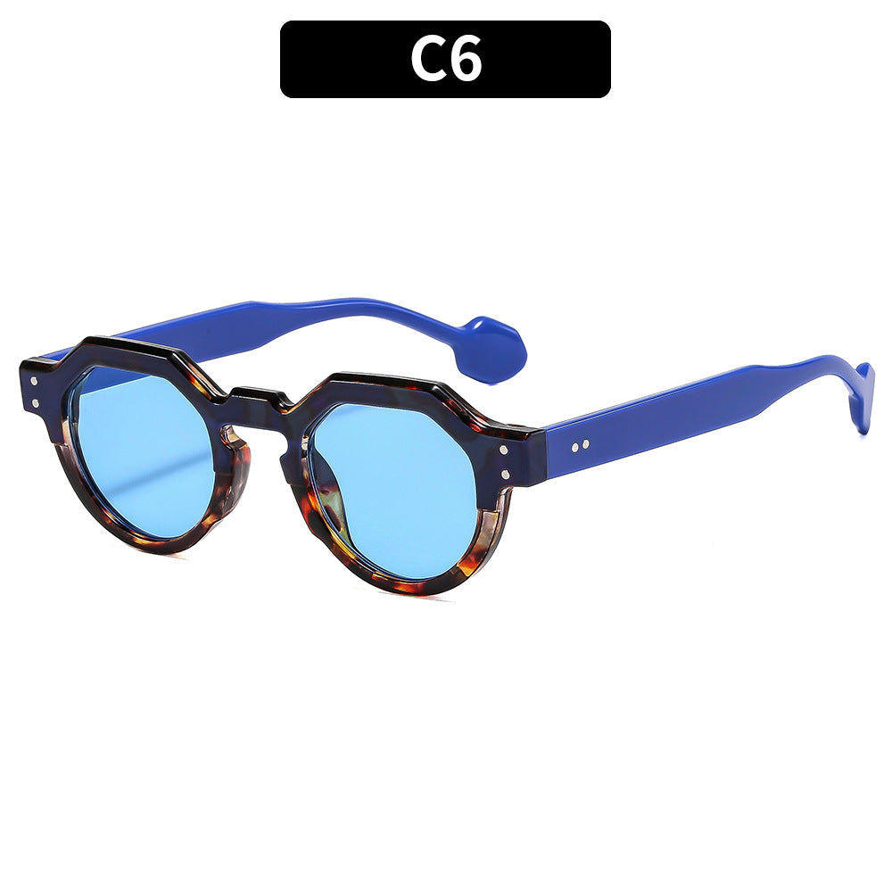 Künstlerische geometrische Sonnenbrille