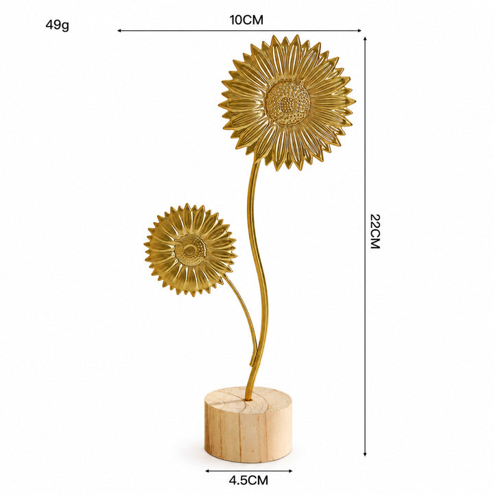 Dekorative Blumenskulptur