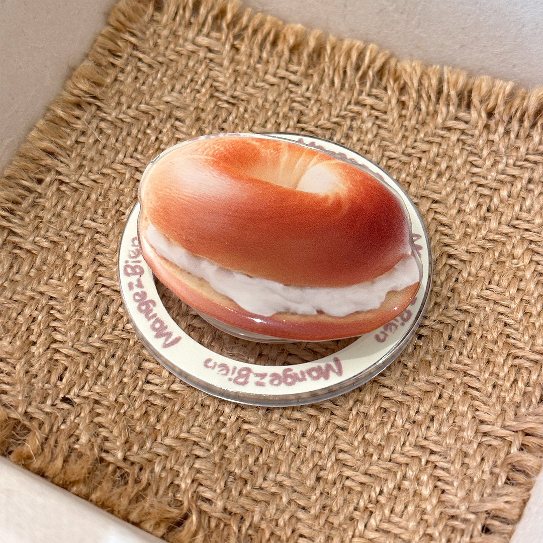 Kaffeetassen-Untersetzer in Bagel-Form Karnz