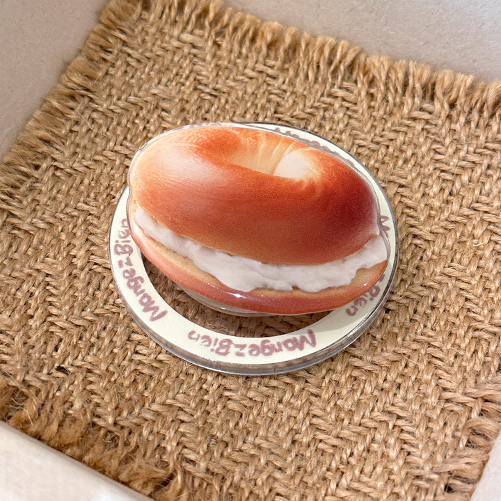 Kaffeetassen-Untersetzer in Bagel-Form Karnz