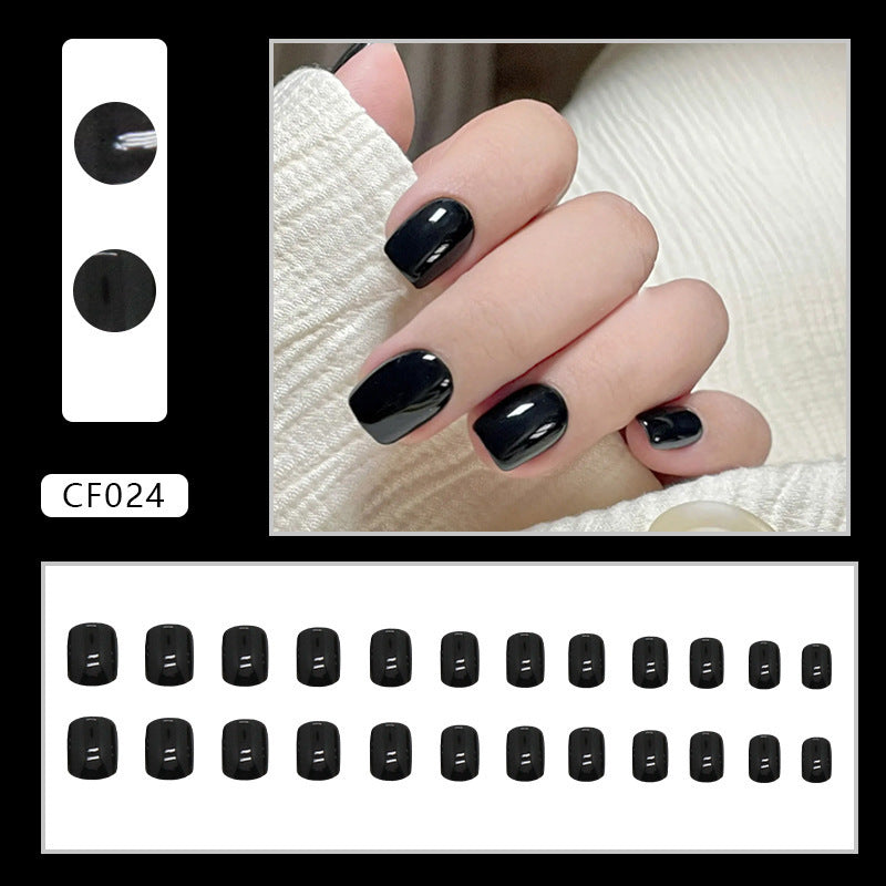 Glänzendes Press-On Nagelset