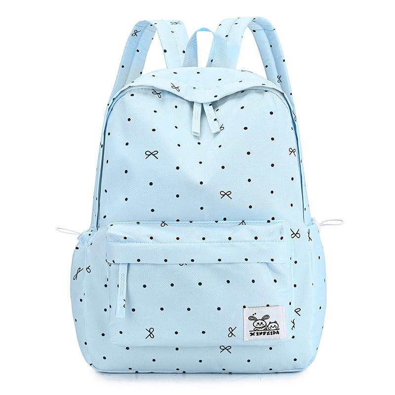 Stylischer gepunkteter Rucksack