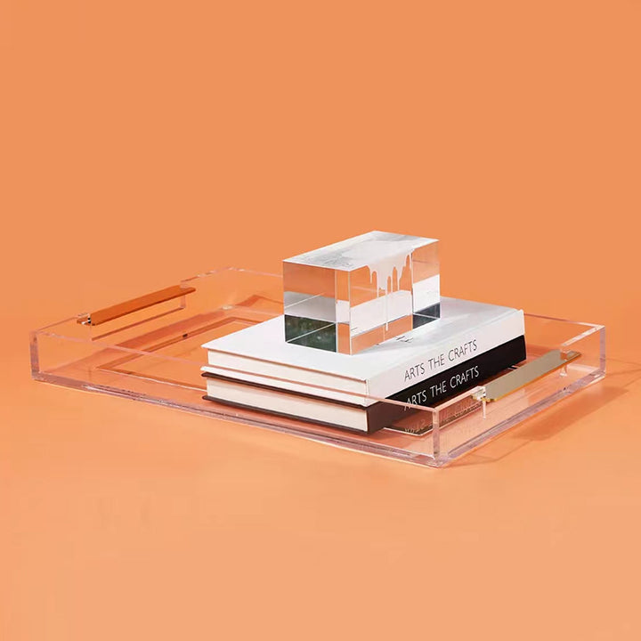 Elegantes Acryl Dekoratives Serviertablett
