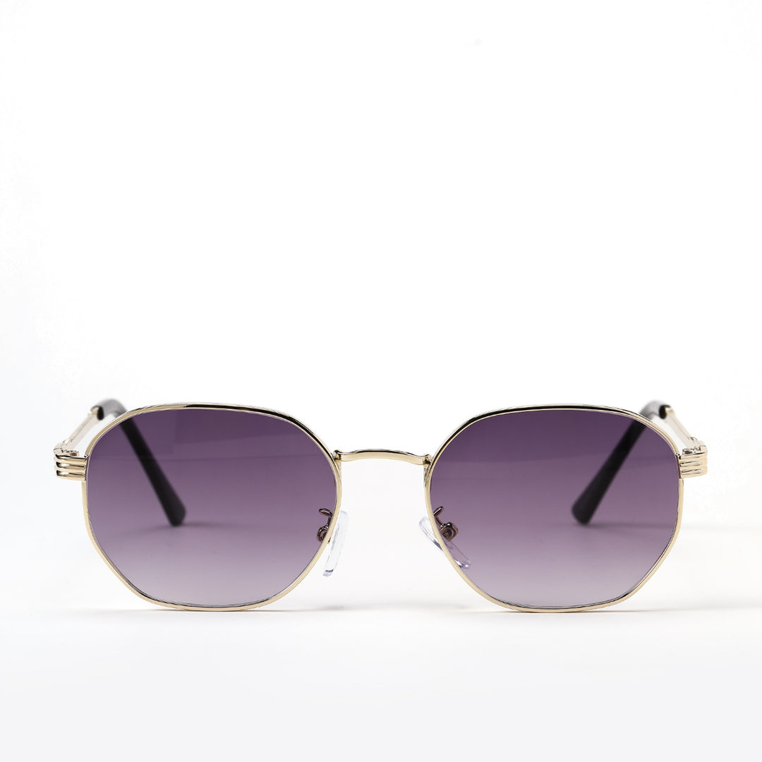 Damen modische Sonnenbrille mit hochwertigem Metallrahmen und eleganten Gläsern Karnz