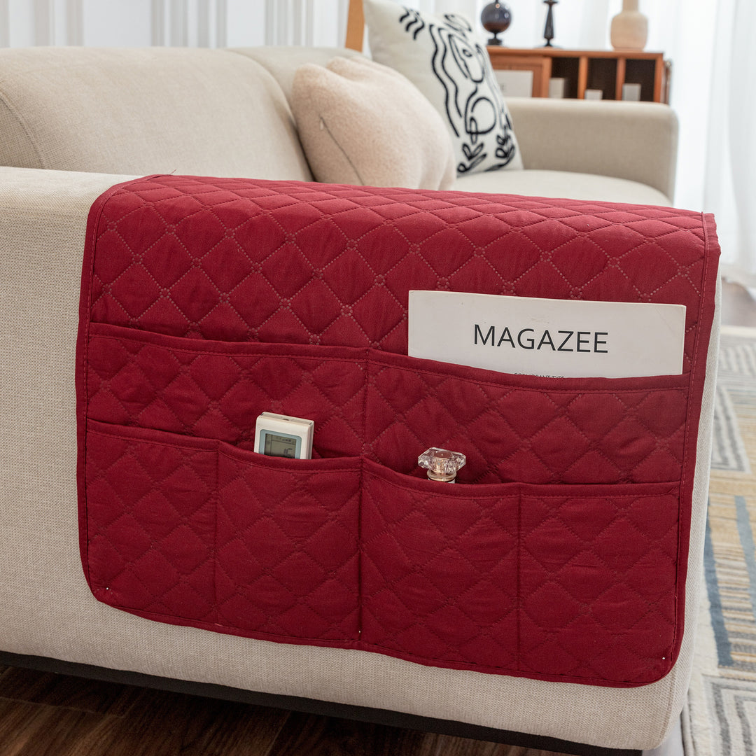 Eleganter Sofa-Organizer mit Mehrfachen Taschen Karnz