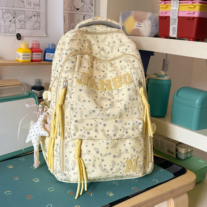 Stylischer Rucksack mit Sternmuster Karnz