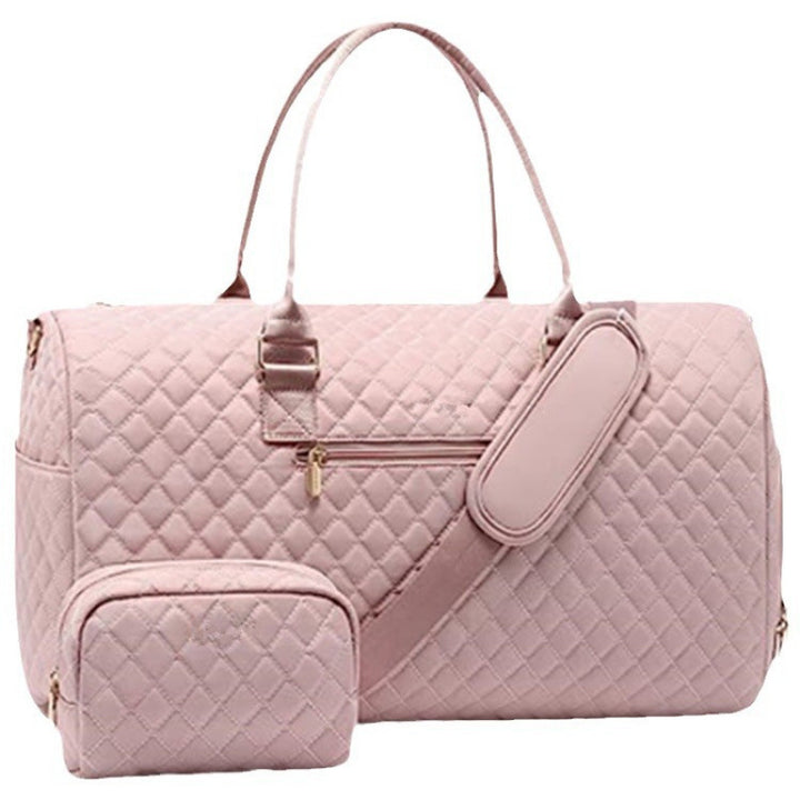 Quilted Weekender Duffle Bag Karnz