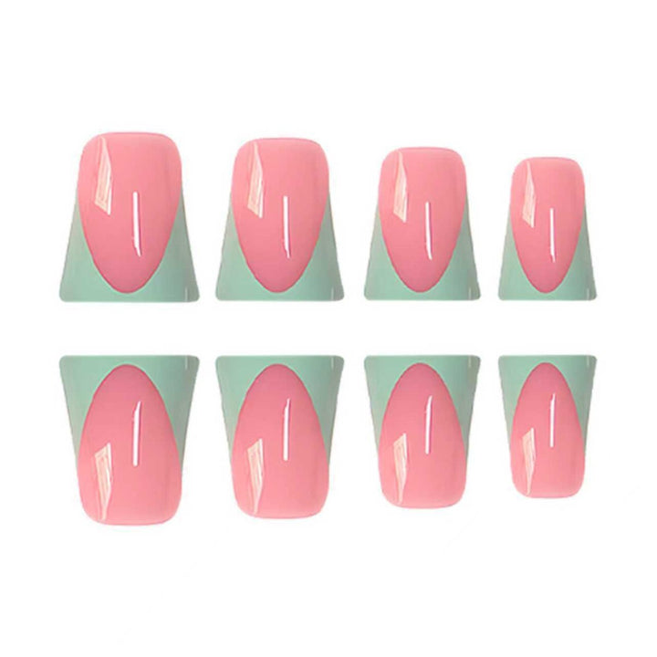 Geometrische Nagelkunst Verlängerungen Karnz