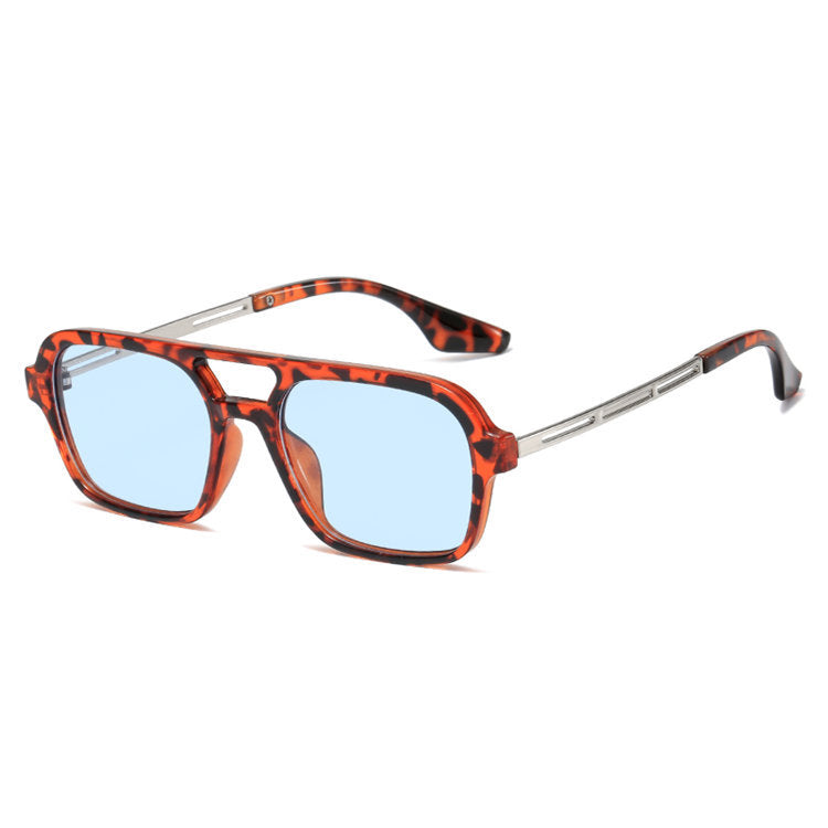 Damen Designer Sonnenbrille mit blauen Gläsern Karnz