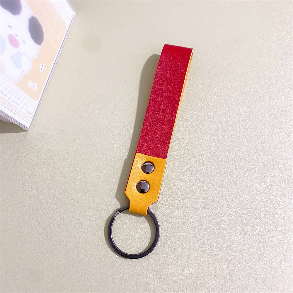 Minimalistischer Leder-Schlüsselanhänger Karnz