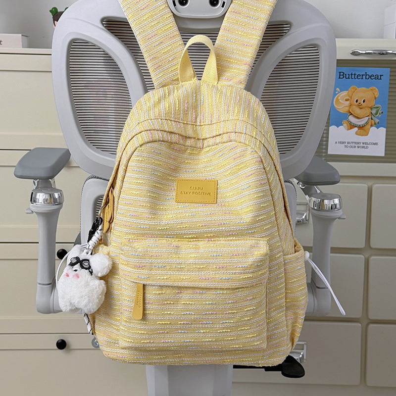 Stylische strukturierte Rucksack