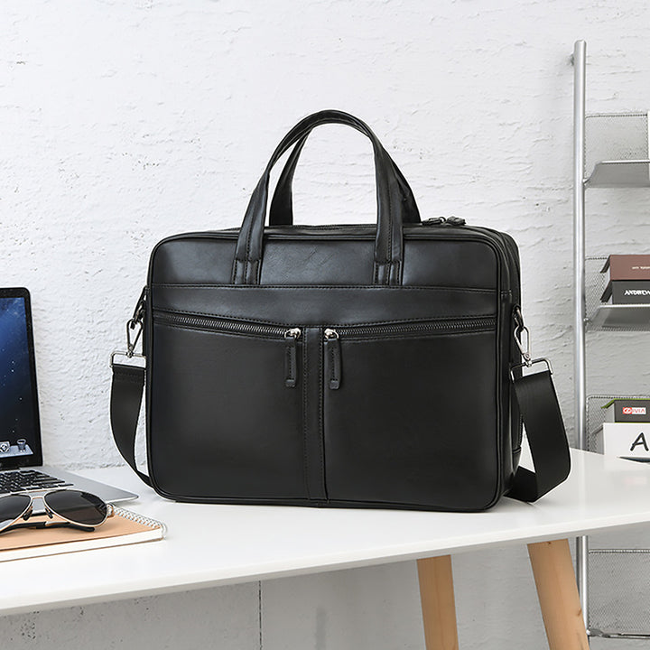 Professionelle Leder Aktentasche Karnz