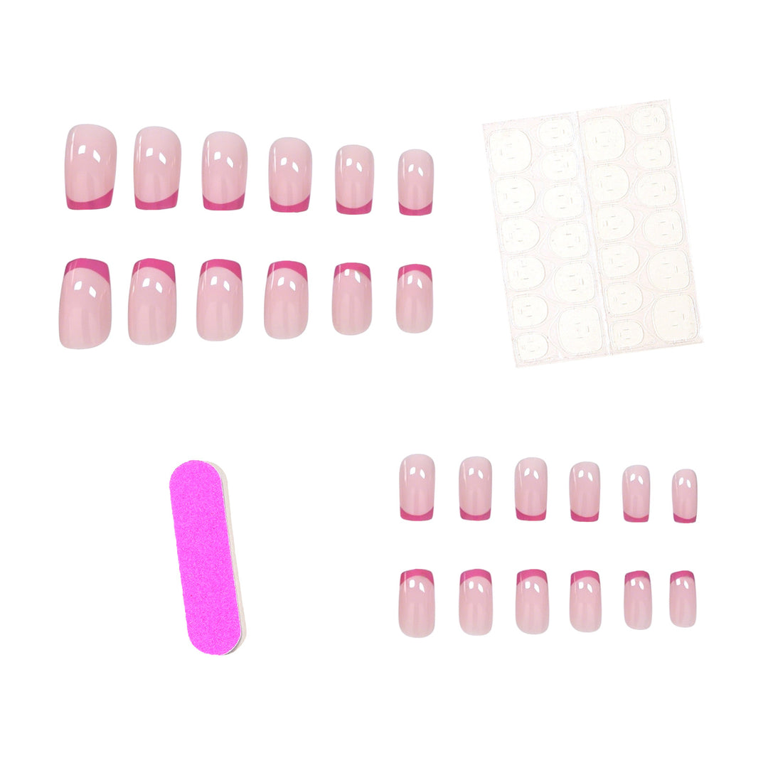 Elegante French Tip Nagelkunst Verbesserungen Karnz 1789915404