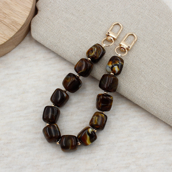 Chunky Beaded Brillen Kette Karnz