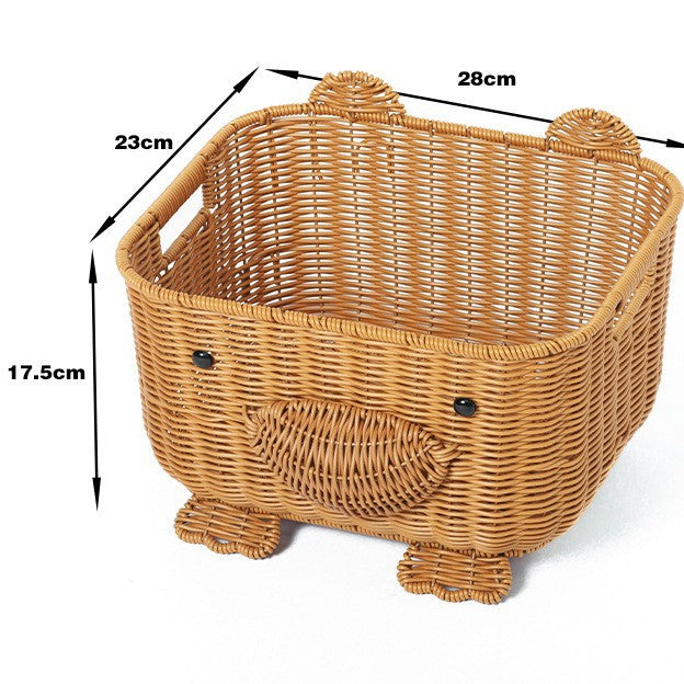 Dekorativer tierischer Aufbewahrungskorb Karnz