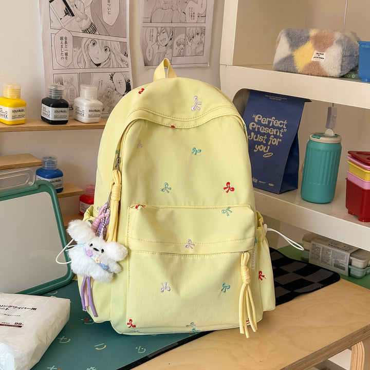 Bestickter floral Rucksack