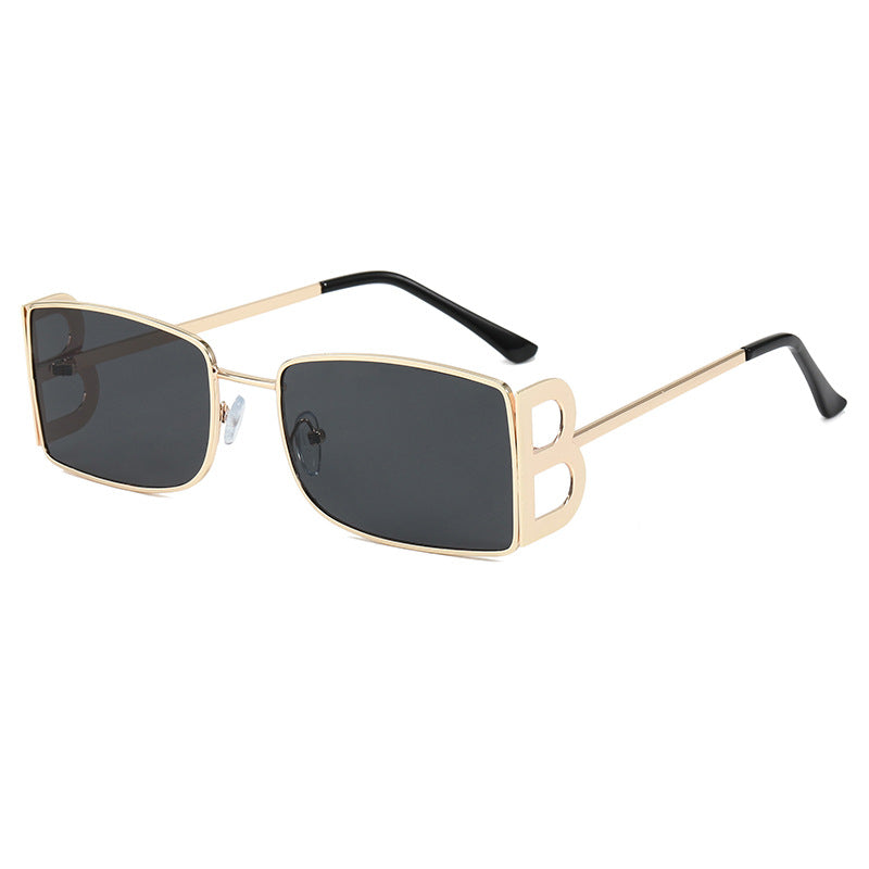 Damen Designer-Sonnenbrille mit auffälligem Rahmen Karnz