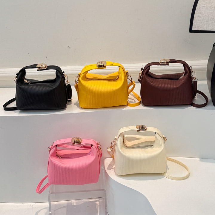 WoTextured Rippte Handtasche Karnz