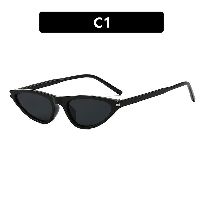 Damen Cat-Eye Sonnenbrille mit elegantem Kunststoffrahmen und UV-Schutz Karnz