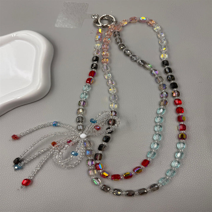 Dekorativer Perlen Charms Halskette Karnz 1790135240