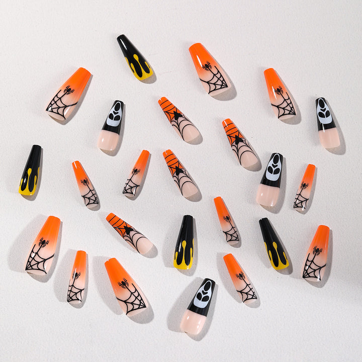 Halloween Themen Artikulierter Acryl Nagelset Karnz