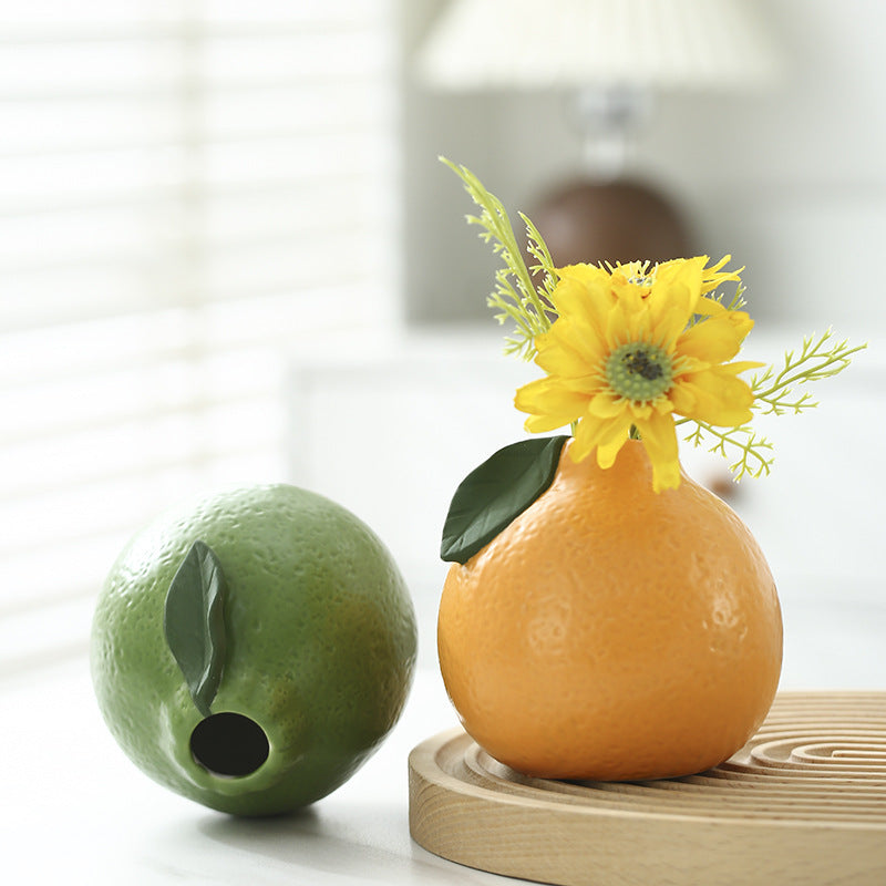 Verspielte Keramische Obst-förmige Vase Karnz