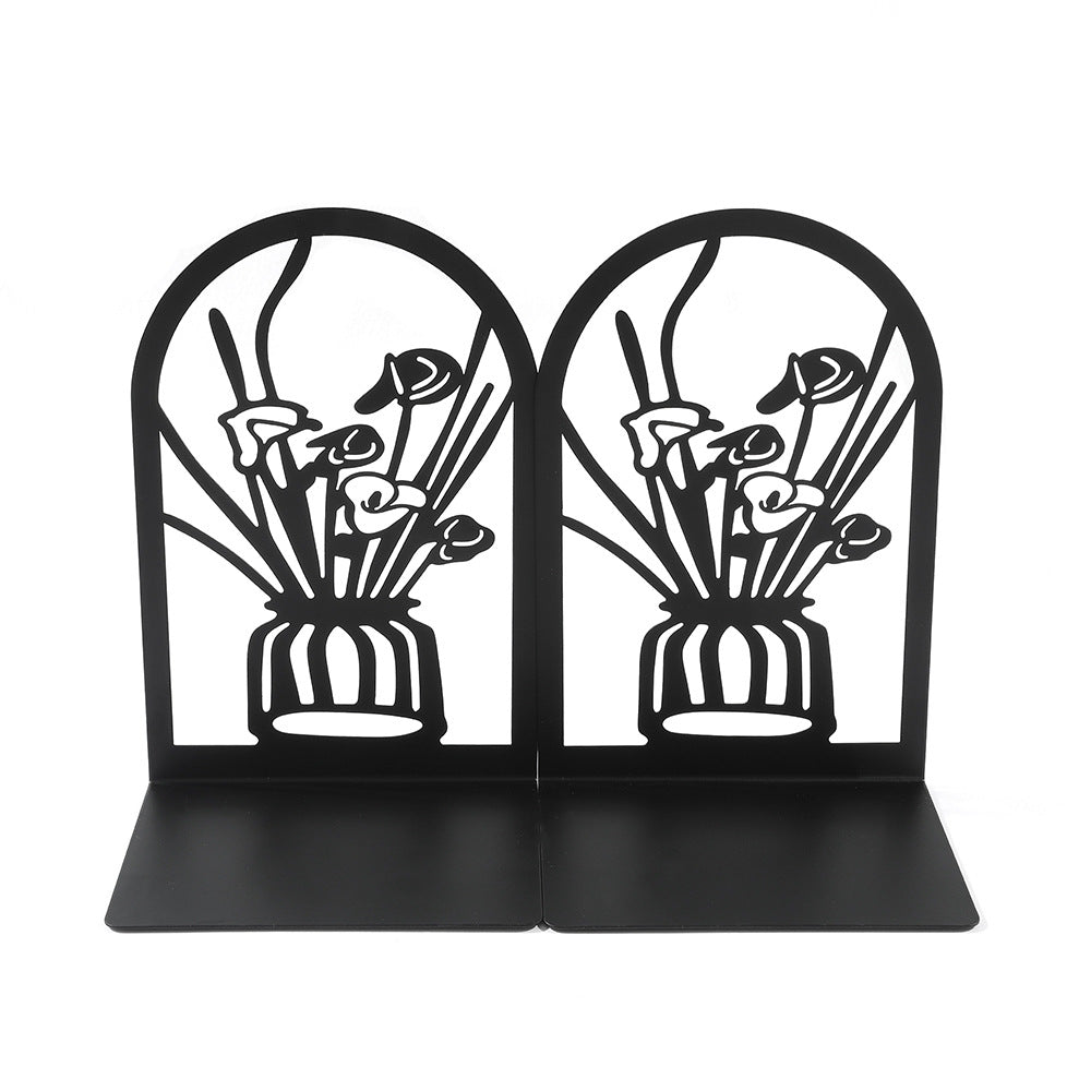 Blumen Design Buchstützen