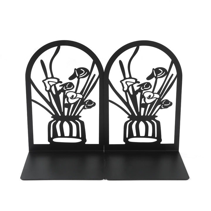 Blumen Design Buchstützen