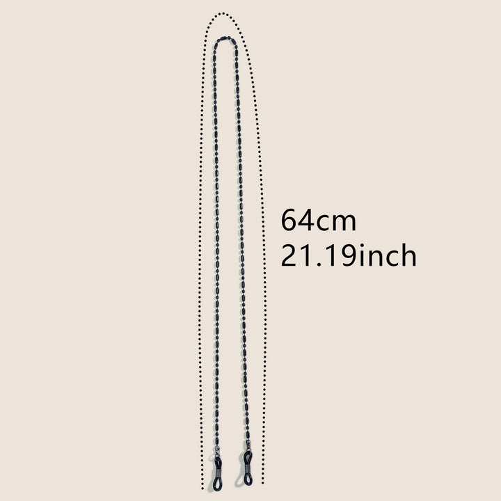 Metallic Brillenkettenhalter Karnz