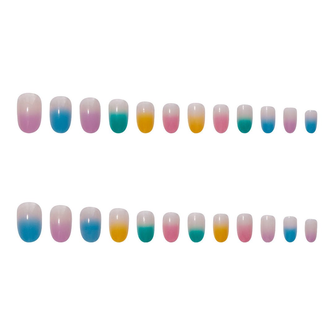 Gradient Ombre Nagel Set Karnz
