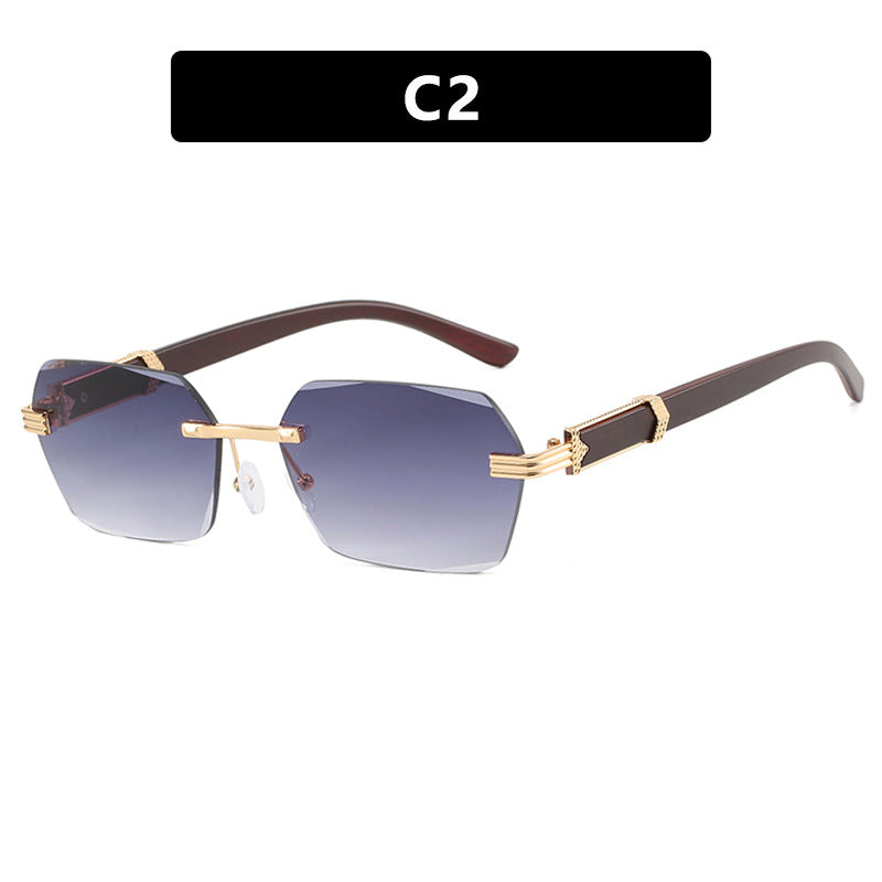 Damen geometrische Brille Karnz