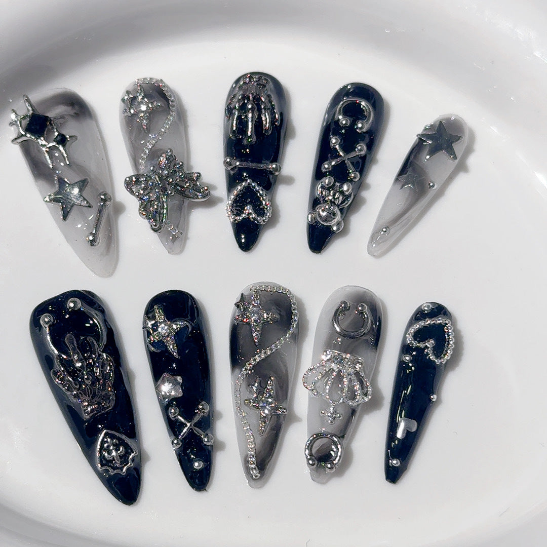 Glamouröse Nagelkunst Verlängerungen