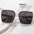 Damen Oversized-Sonnenbrille mit stylishem Rahmen Karnz